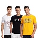 ADRO 100 Cotton Lycra Tshirts for Men