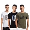 ADRO 100 Cotton Lycra Tshirts for Men