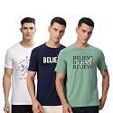 ADRO 100 Cotton Lycra Tshirts for Men