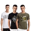 ADRO 100 Cotton Lycra Tshirts for Men