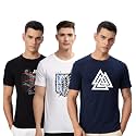 ADRO 100 Cotton Lycra Tshirts for Men