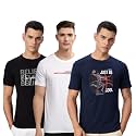 ADRO 100 Cotton Lycra Tshirts for Men