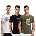 ADRO 100 Cotton Lycra Tshirts for Men