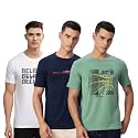 ADRO 100 Cotton Lycra Tshirts for Men