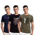 ADRO 100 Cotton Lycra Tshirts for Men