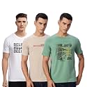 ADRO 100 Cotton Lycra Tshirts for Men