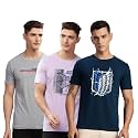 ADRO 100 Cotton Lycra Tshirts for Men