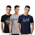 ADRO 100 Cotton Lycra Tshirts for Men