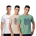 ADRO 100 Cotton Lycra Tshirts for Men