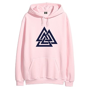 adro cotton triangle men39s printed hooded hoodiessweatshirts