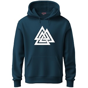 adro cotton triangle men39s printed hooded hoodiessweatshirts