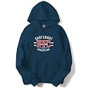 ADRO East Coast NYC Athletic Div Mens Printed Hoodies/Mens Sweatshirts