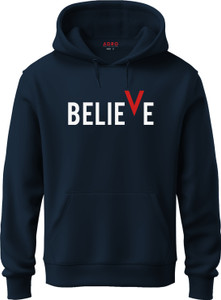 adro men full sleeve graphic print hooded sweatshirt