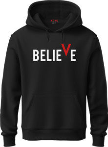 adro men full sleeve graphic print hooded sweatshirt