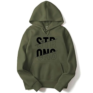 ADRO Mens Cotton Hooded Neck Sweatshirt