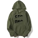 ADRO Men39s Cotton Hooded Neck Sweatshirt