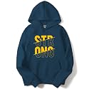 ADRO Men39s Cotton Hooded Neck Sweatshirt