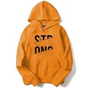 ADRO Men39s Cotton Hooded Neck Sweatshirt