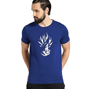 ADRO Mens Cotton Solid Regular Fit T-Shirt