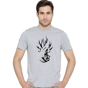ADRO Mens Cotton Solid Regular Fit T-Shirt