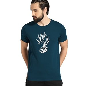 ADRO Mens Cotton Solid Regular Fit T-Shirt