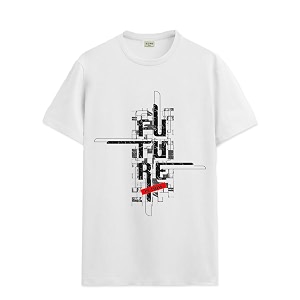 ADRO Mens Graphic Printed 100 Cotton T-Shirt