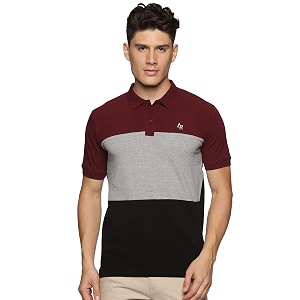 ADRO Mens 100 Cotton Regular Fit Polo