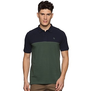 ADRO Mens 100 Cotton Regular Fit Polo