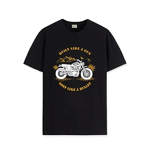 adro men39s royal bike design printed 100 cotton t-shirt - regular fit printed t-shirts for men