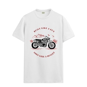 adro men39s royal bike design printed 100 cotton t-shirt - regular fit printed t-shirts for men
