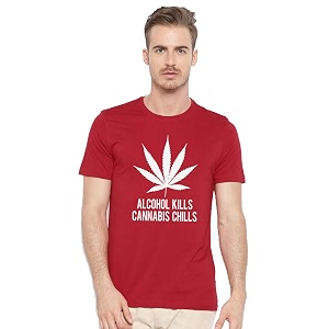 ADRO Mens Solid Regular Fit T-Shirt