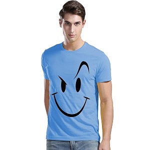 ADRO Mens Solid Regular Fit T-Shirt