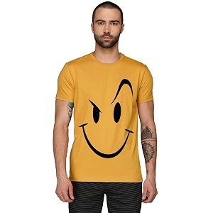ADRO Mens Solid Regular Fit T-Shirt
