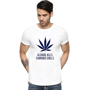 ADRO Mens Solid Regular Fit T-Shirt