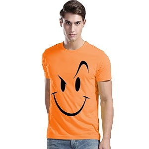 ADRO Mens Solid Regular Fit T-Shirt