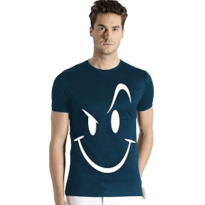 ADRO Mens Solid Regular Fit T-Shirt