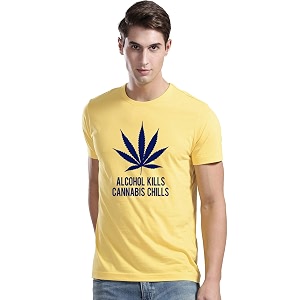 ADRO Mens Solid Regular Fit T-Shirt