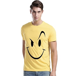 ADRO Mens Solid Regular Fit T-Shirt