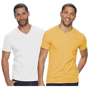 adro men39s v neck combo plain t-shirts