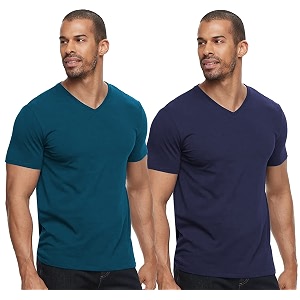adro men39s v neck combo plain t-shirts