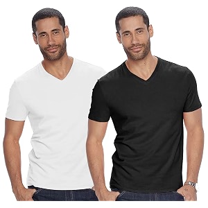 adro men39s v neck combo plain t-shirts