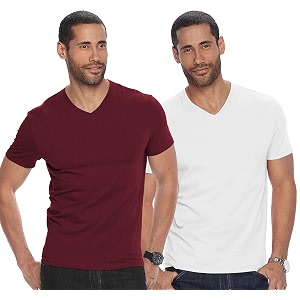 adro men39s v neck combo plain t-shirts