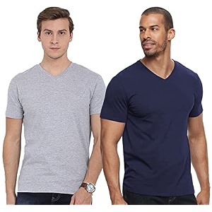 adro men39s v neck combo plain t-shirts