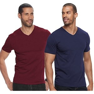 adro men39s v neck combo plain t-shirts