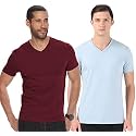 ADRO Men's V Neck Combo Plain T-Shirts