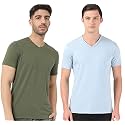 ADRO Men's V Neck Combo Plain T-Shirts