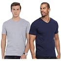 ADRO Men's V Neck Combo Plain T-Shirts