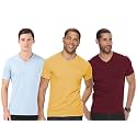 ADRO Men's V Neck Combo Plain T-Shirts