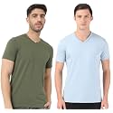 ADRO Men's V Neck Combo Plain T-Shirts