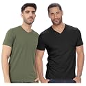 ADRO Men's V Neck Combo Plain T-Shirts